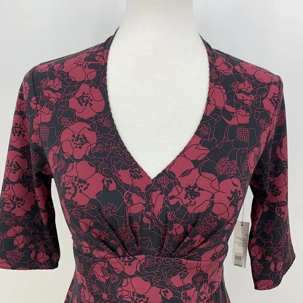 T‎ Tahari Dress Womens Dress S Floral Romantic Feminine Date Night Wedding Guest